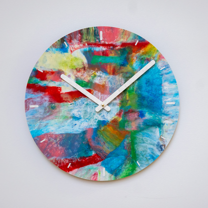 Limited Edition Recycled Plastic Wall Clock