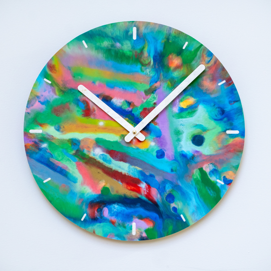Limited Edition Recycled Plastic Wall Clock
