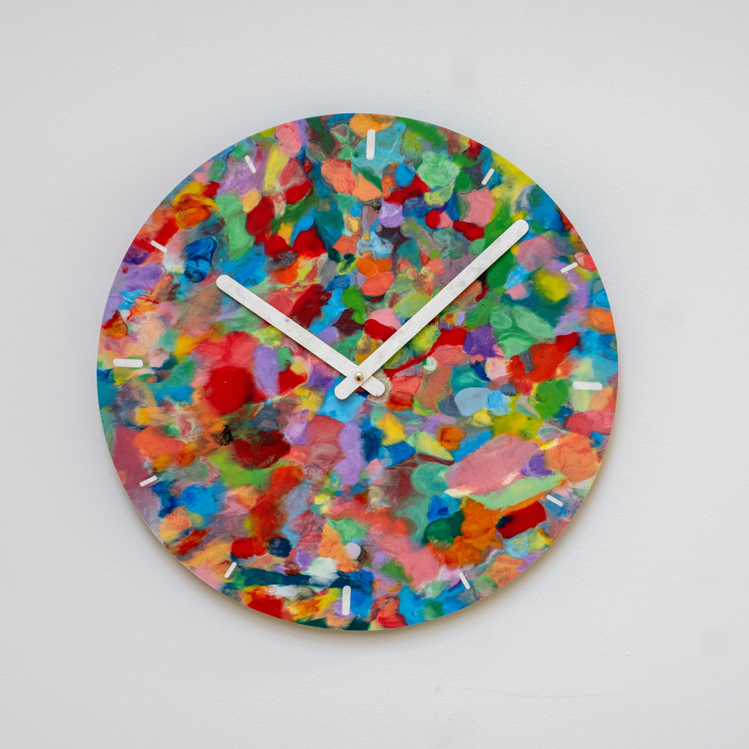 Limited Edition Recycled Plastic Wall Clock