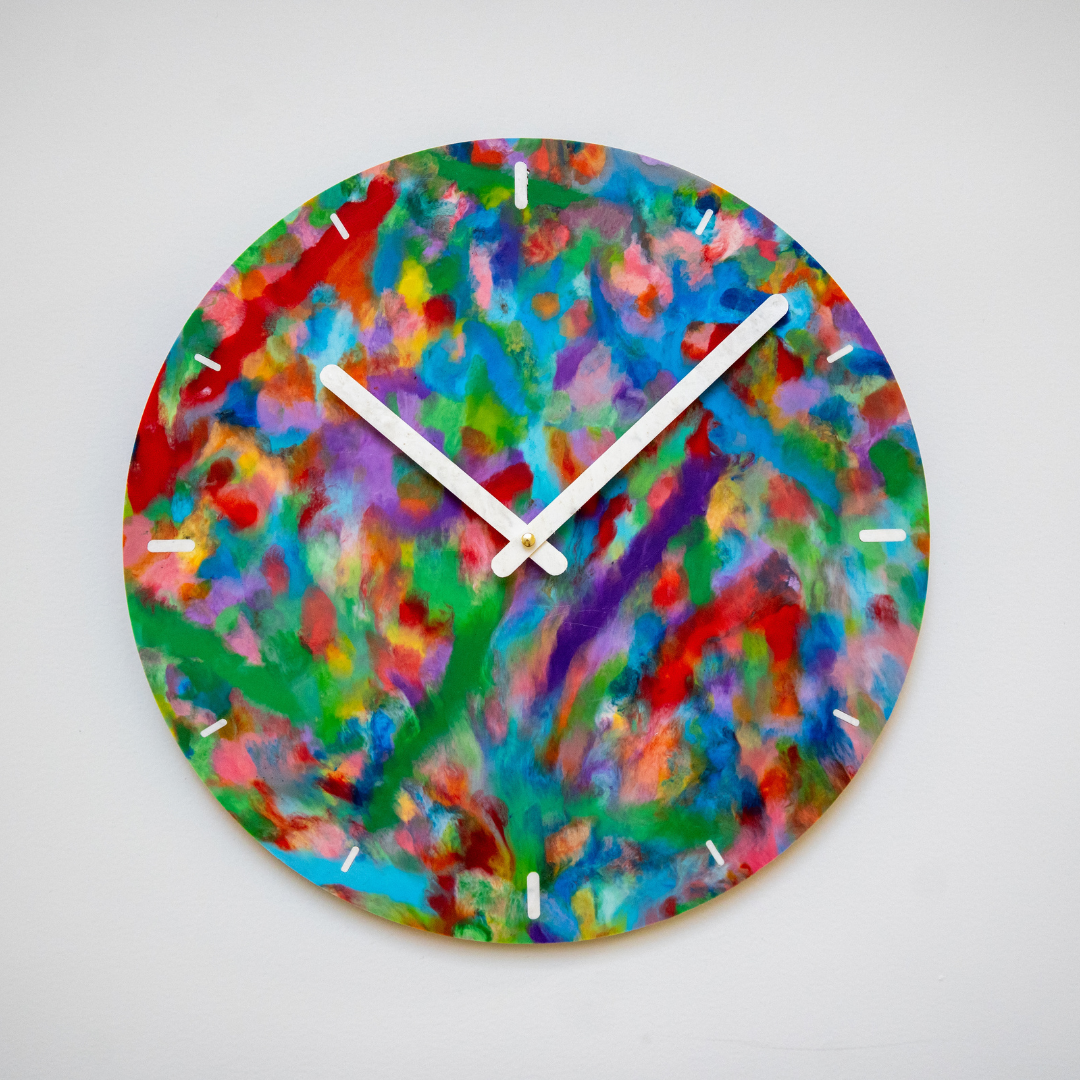Limited Edition Recycled Plastic Wall Clock