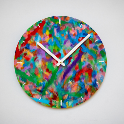 Limited Edition Recycled Plastic Wall Clock