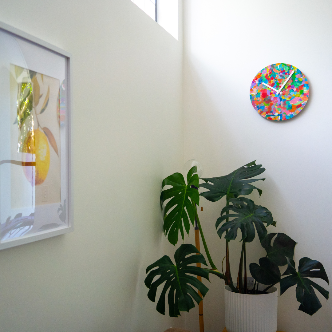 Limited Edition Recycled Plastic Wall Clock