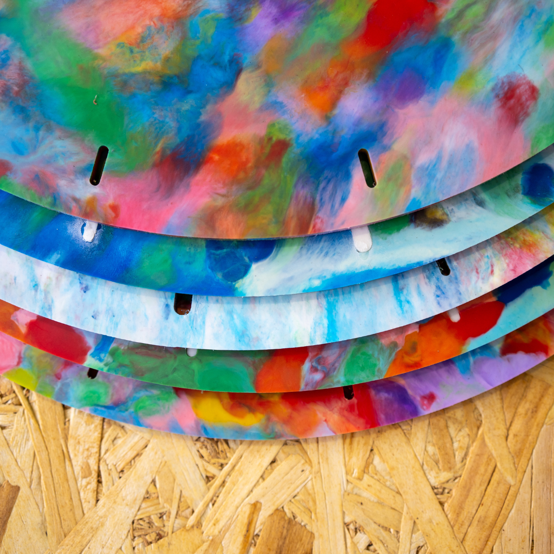 Limited Edition Recycled Plastic Wall Clock
