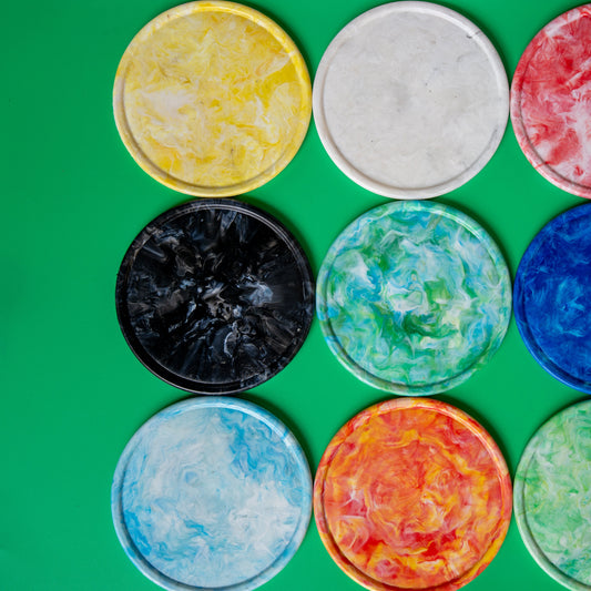 Recycled Plastic Coasters Pack