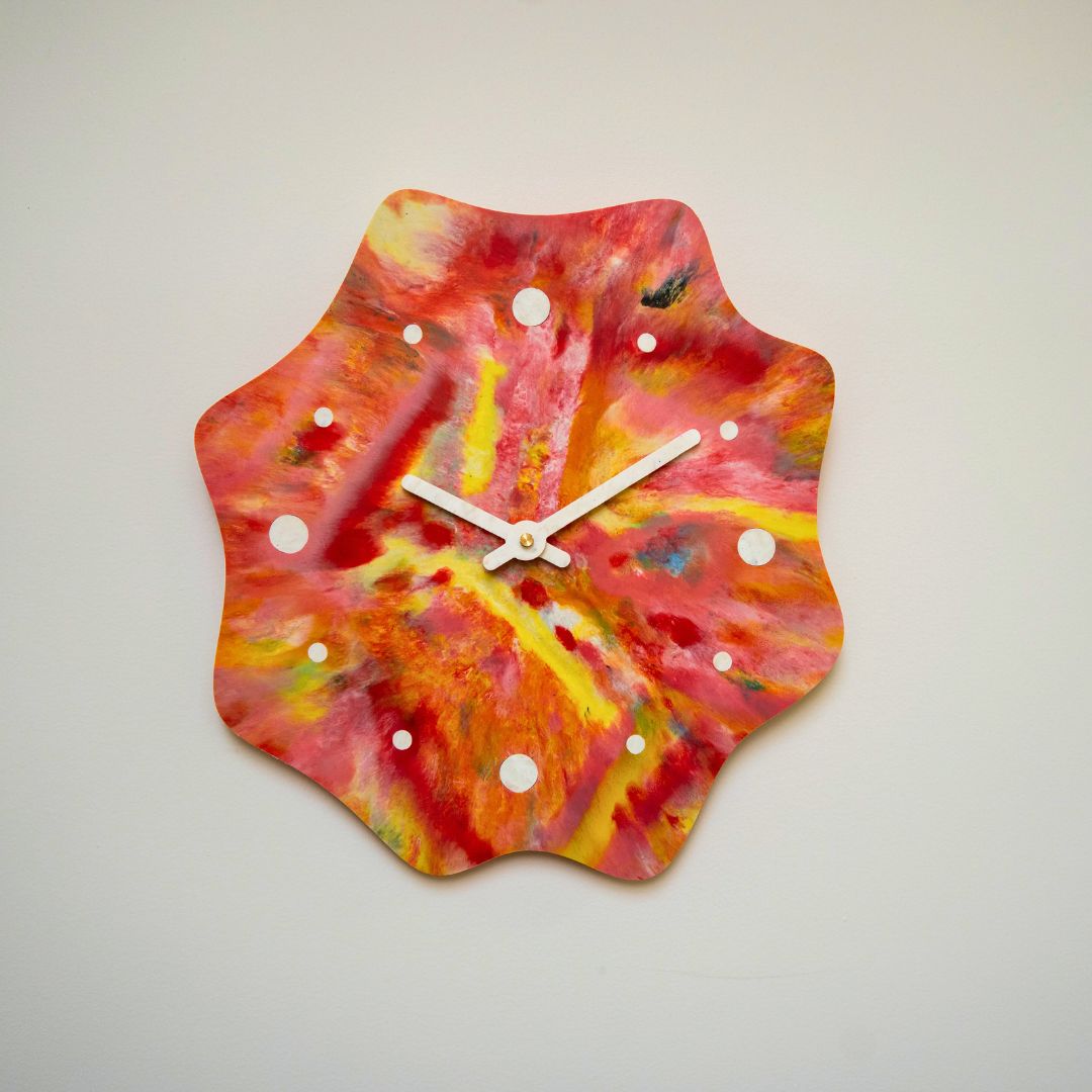 Limited Edition Recycled Plastic Wall Clock