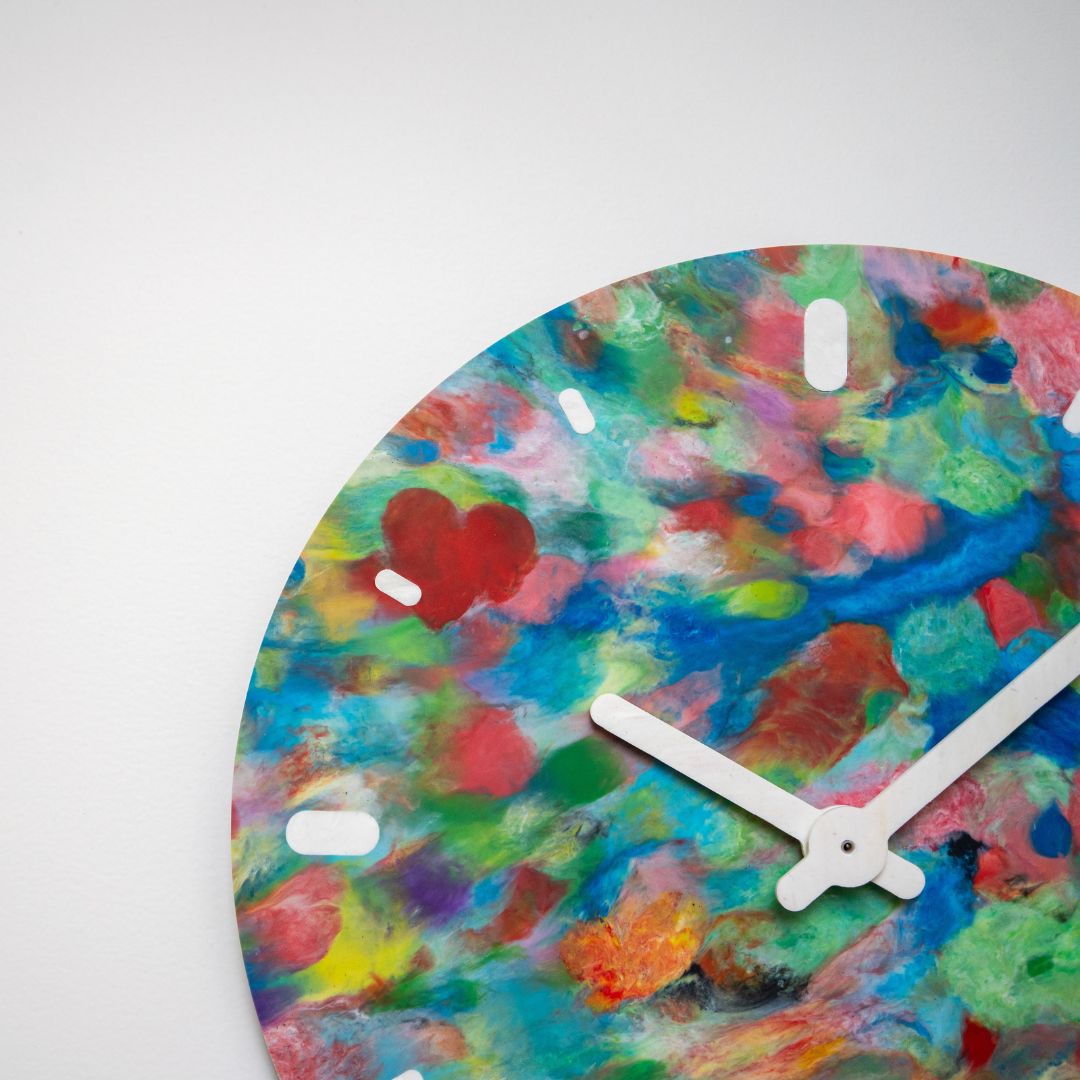 Limited Edition Recycled Plastic Wall Clock