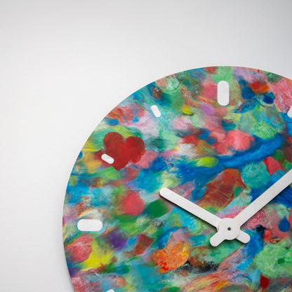 Limited Edition Recycled Plastic Wall Clock