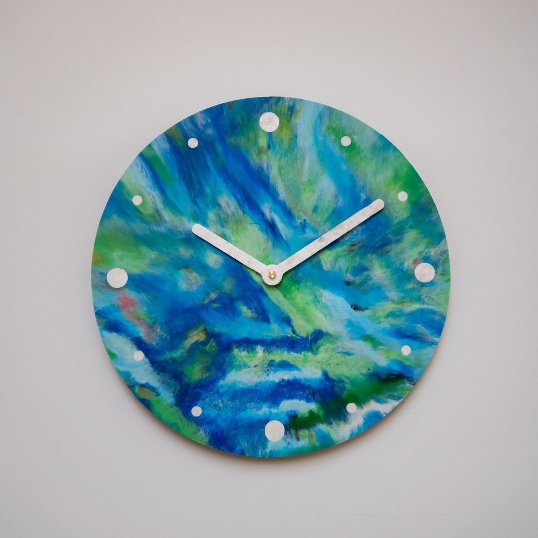 Limited Edition Recycled Plastic Wall Clock