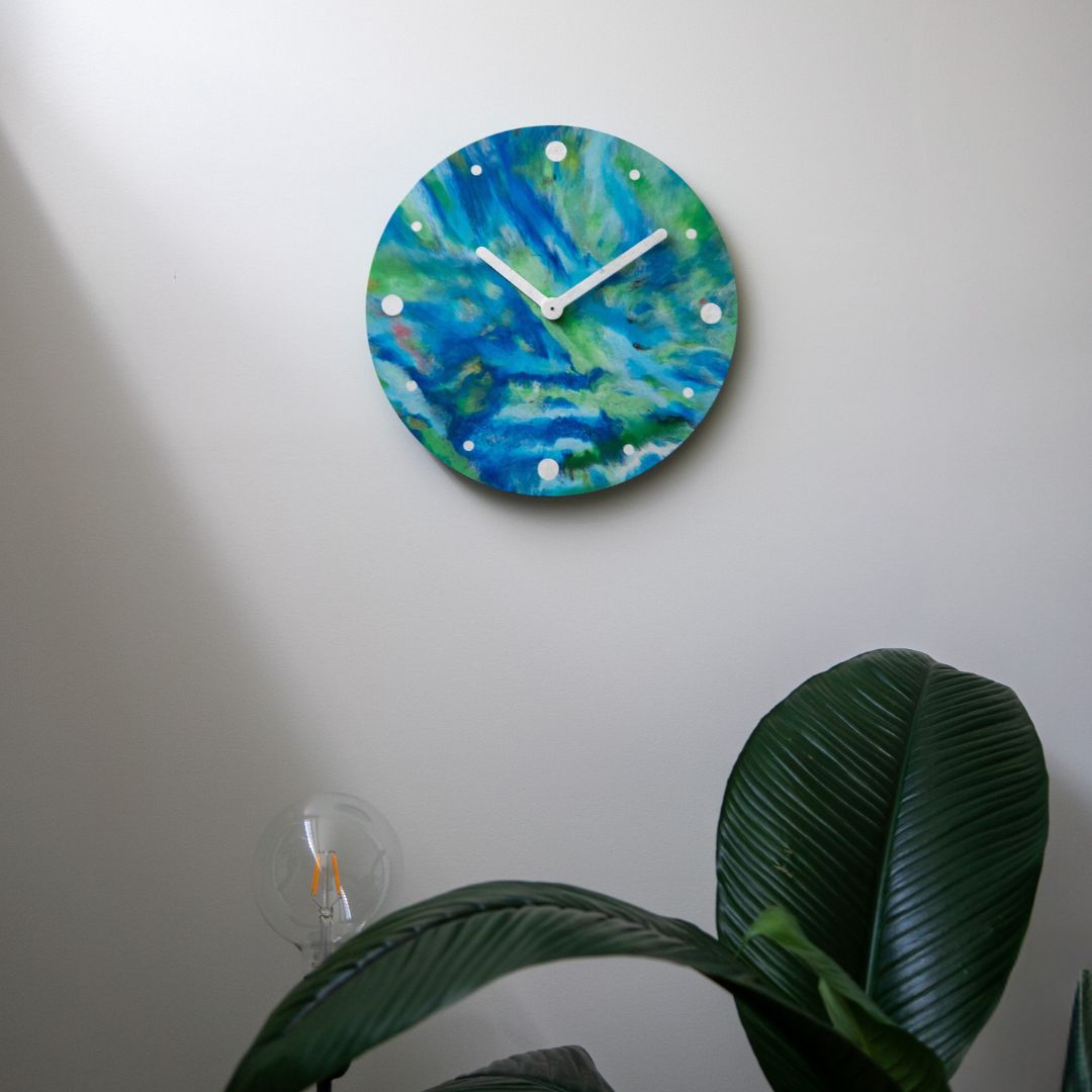 Limited Edition Recycled Plastic Wall Clock