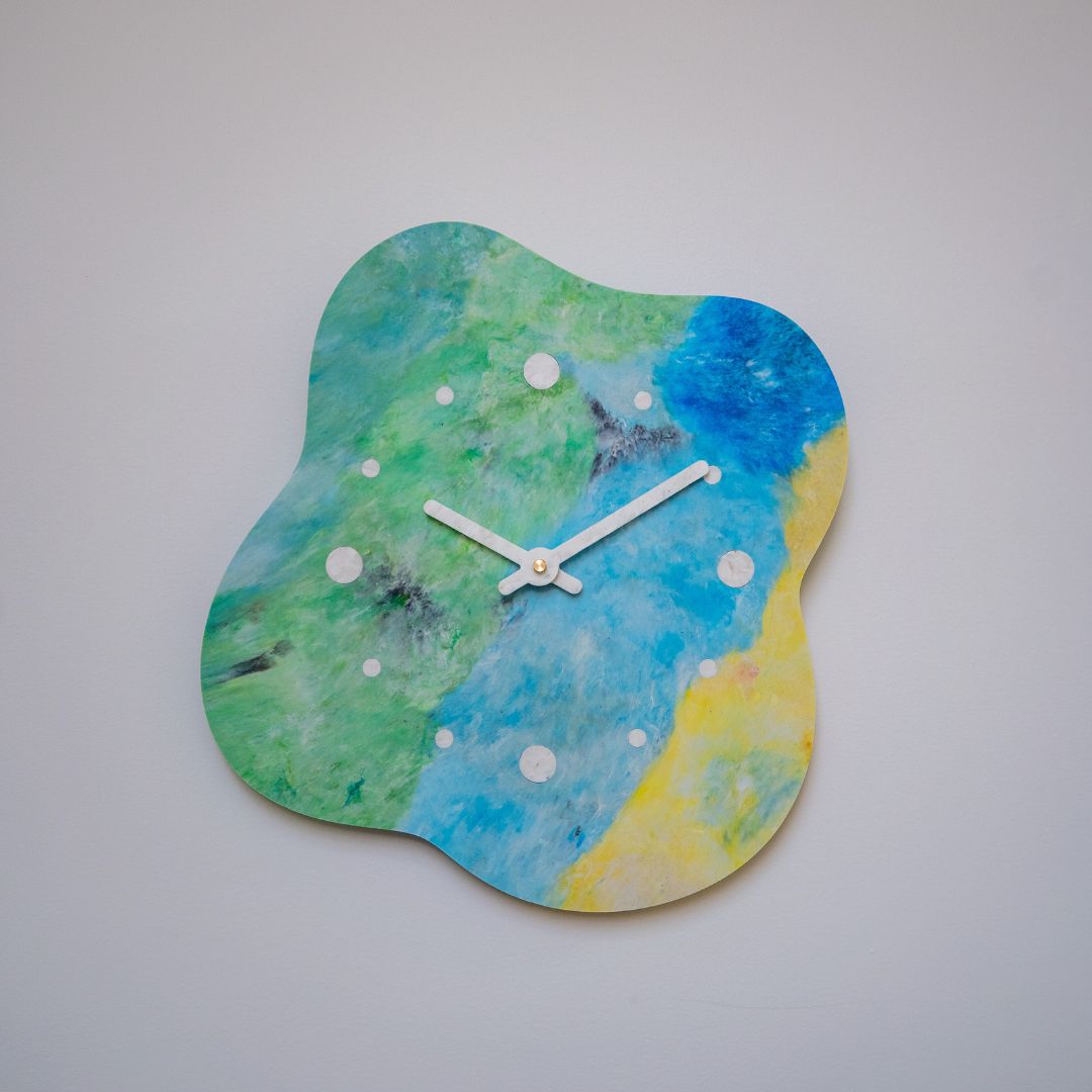 Limited Edition Recycled Plastic Wall Clock