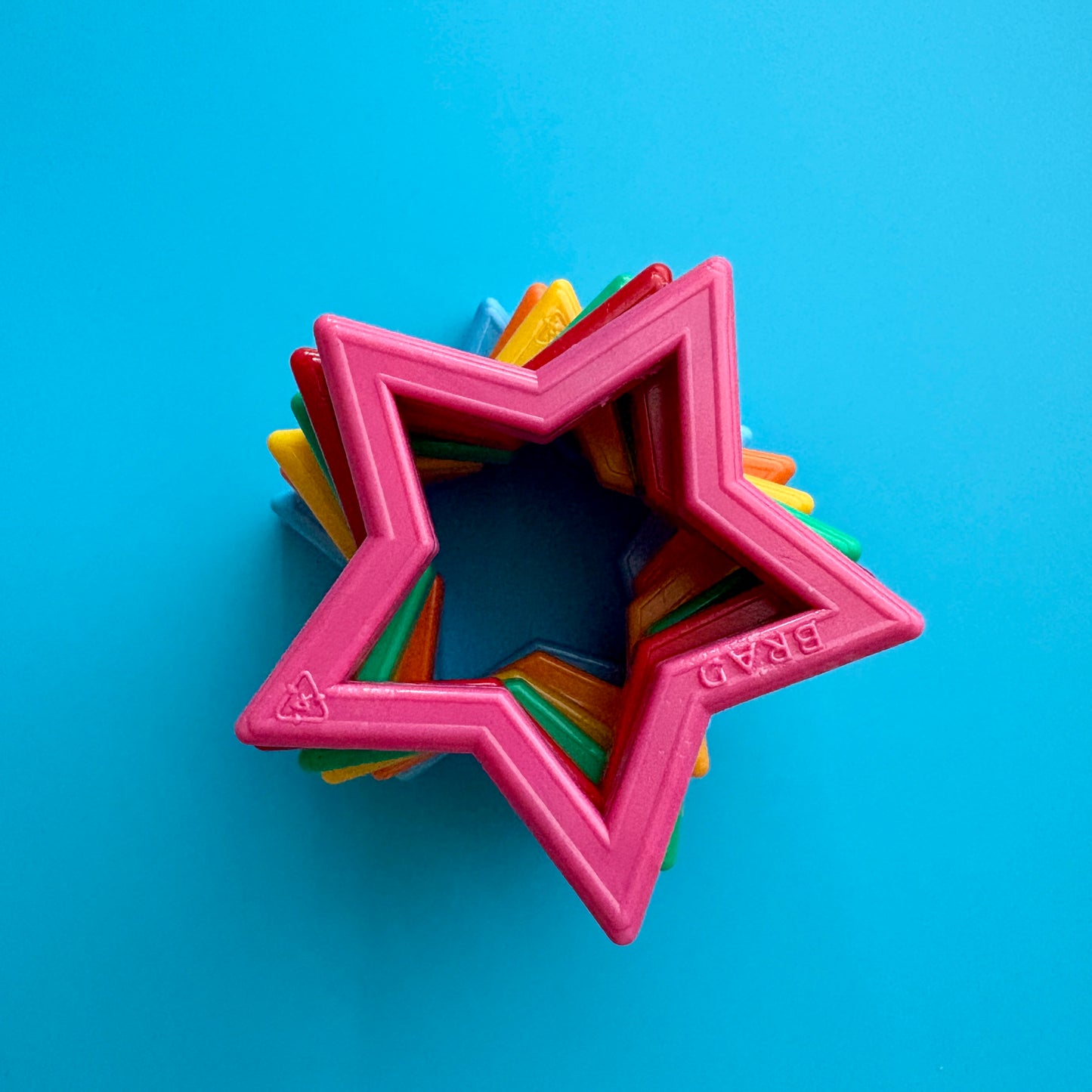 IMPERFECT Recycled Plastic Christmas Star Pack