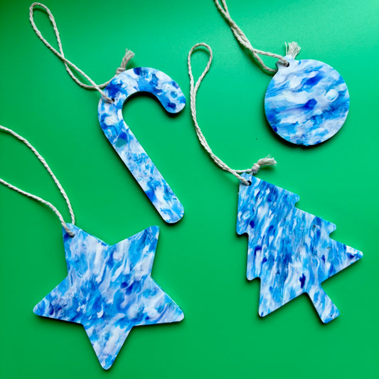 Recycled Plastic Christmas Decoration Pack