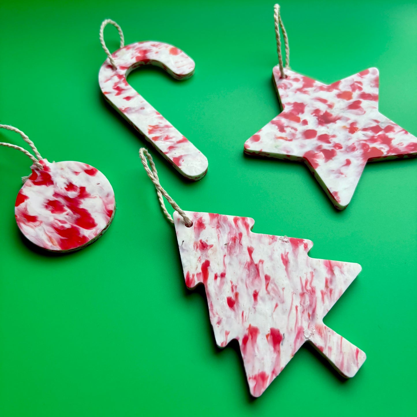 Recycled Plastic Christmas Decoration Pack