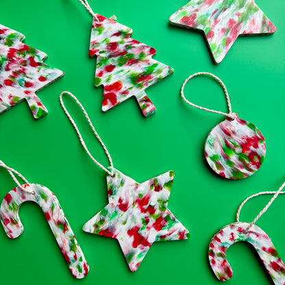 Recycled Plastic Christmas Decoration Pack