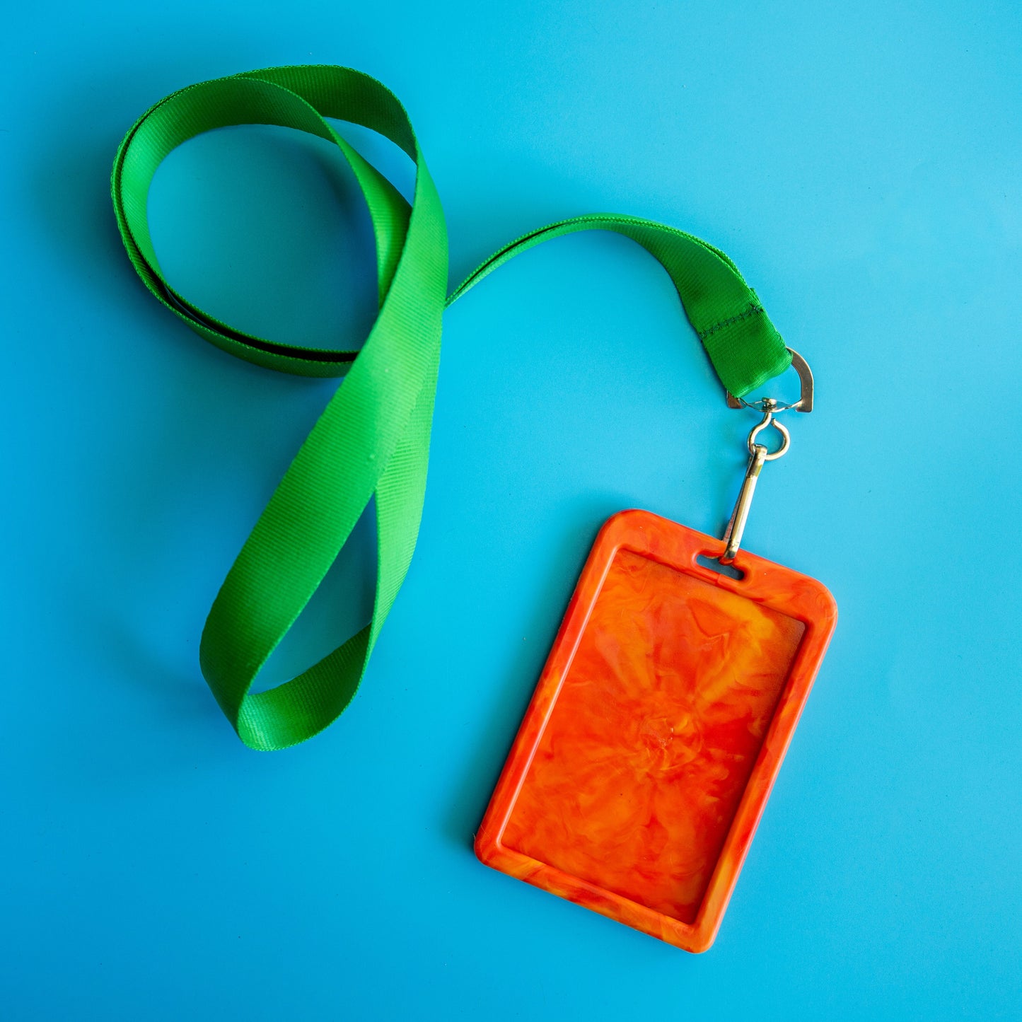Recycled Plastic Lanyard Card Holder
