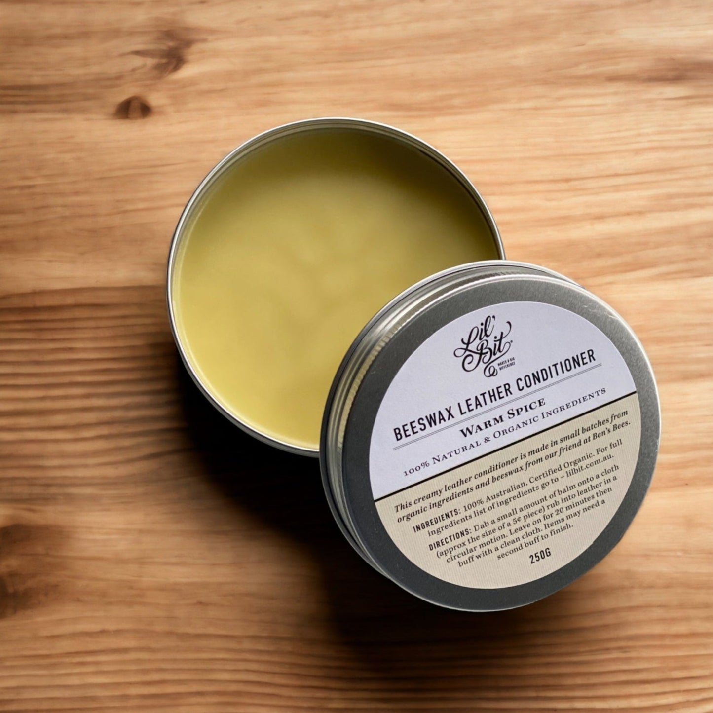 Warm Spice Beeswax Leather Conditioner 250g - Banish