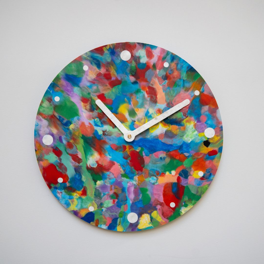Limited Edition Recycled Plastic Wall Clock