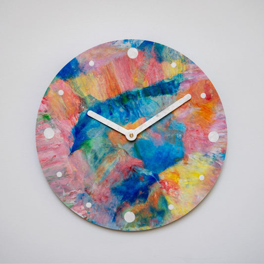 Limited Edition Recycled Plastic Wall Clock