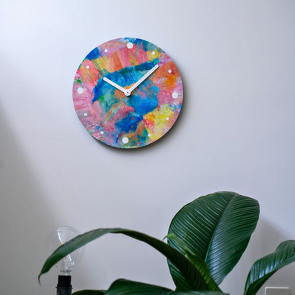 Limited Edition Recycled Plastic Wall Clock