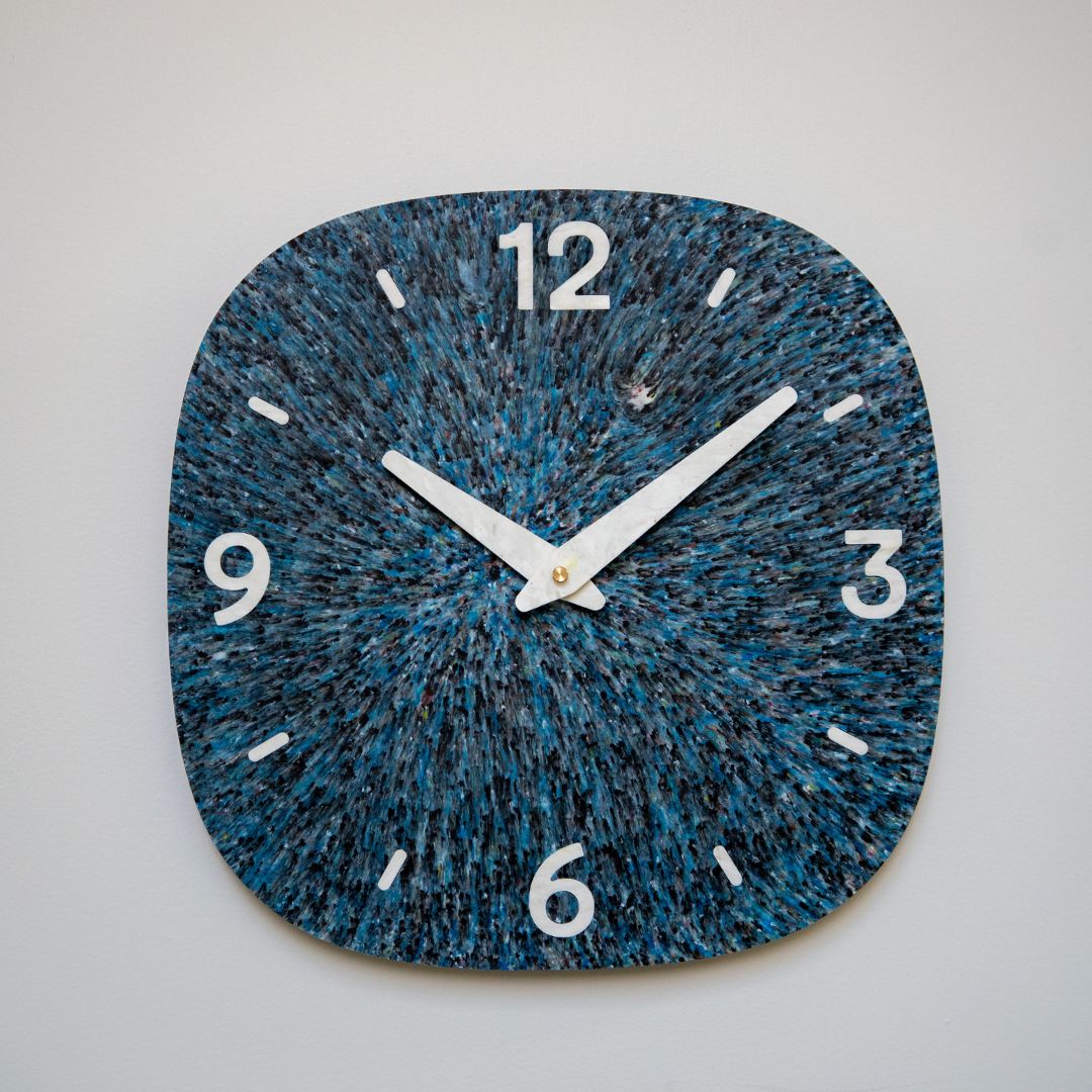 Limited Edition Recycled Plastic Wall Clock