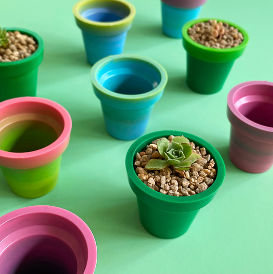 Recycled Plastic Mini Pot Plant Pot