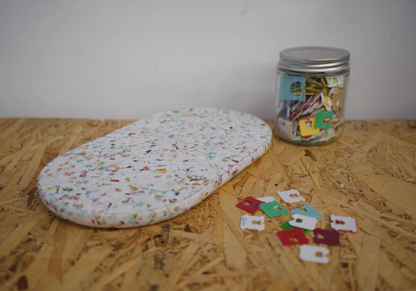 Board - Long Oval - Recycled Breadtags