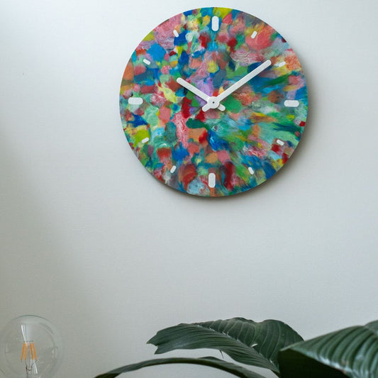 Limited Edition Recycled Plastic Wall Clock