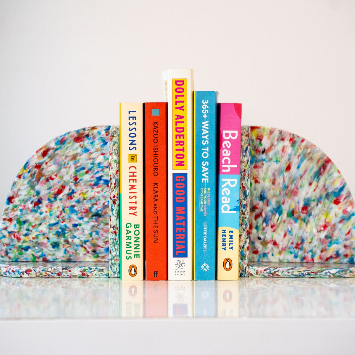 Tutti Frutti recycled plastic book ends