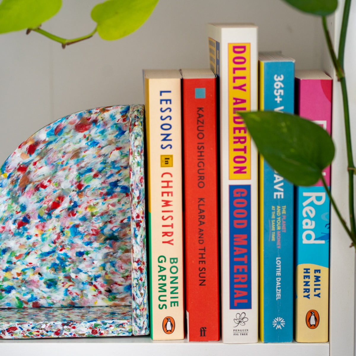 Tutti Frutti recycled plastic book ends