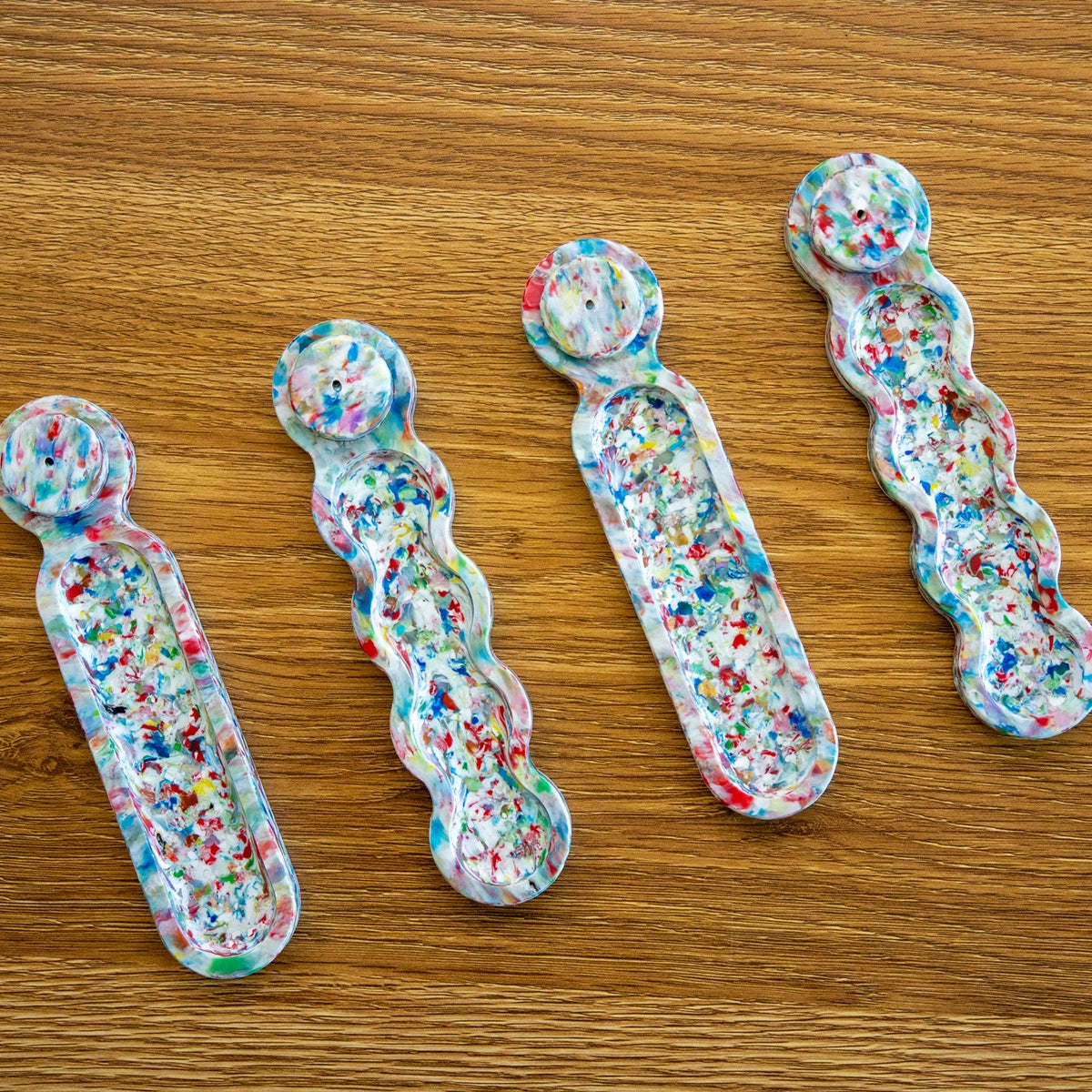 Tutti Frutti recycled plastic incense holders collection