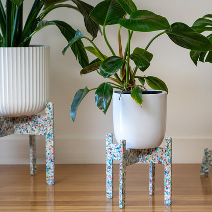 Tutti Frutti recycled plastic plant stands collection