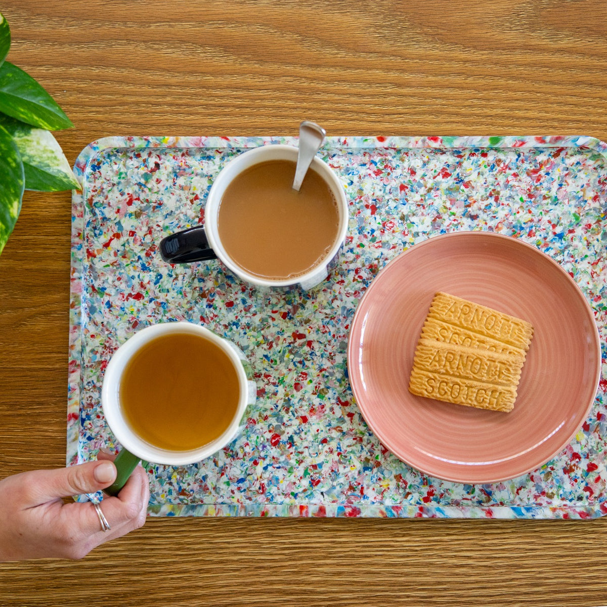 Tutti Frutti recycled plastic serving tray