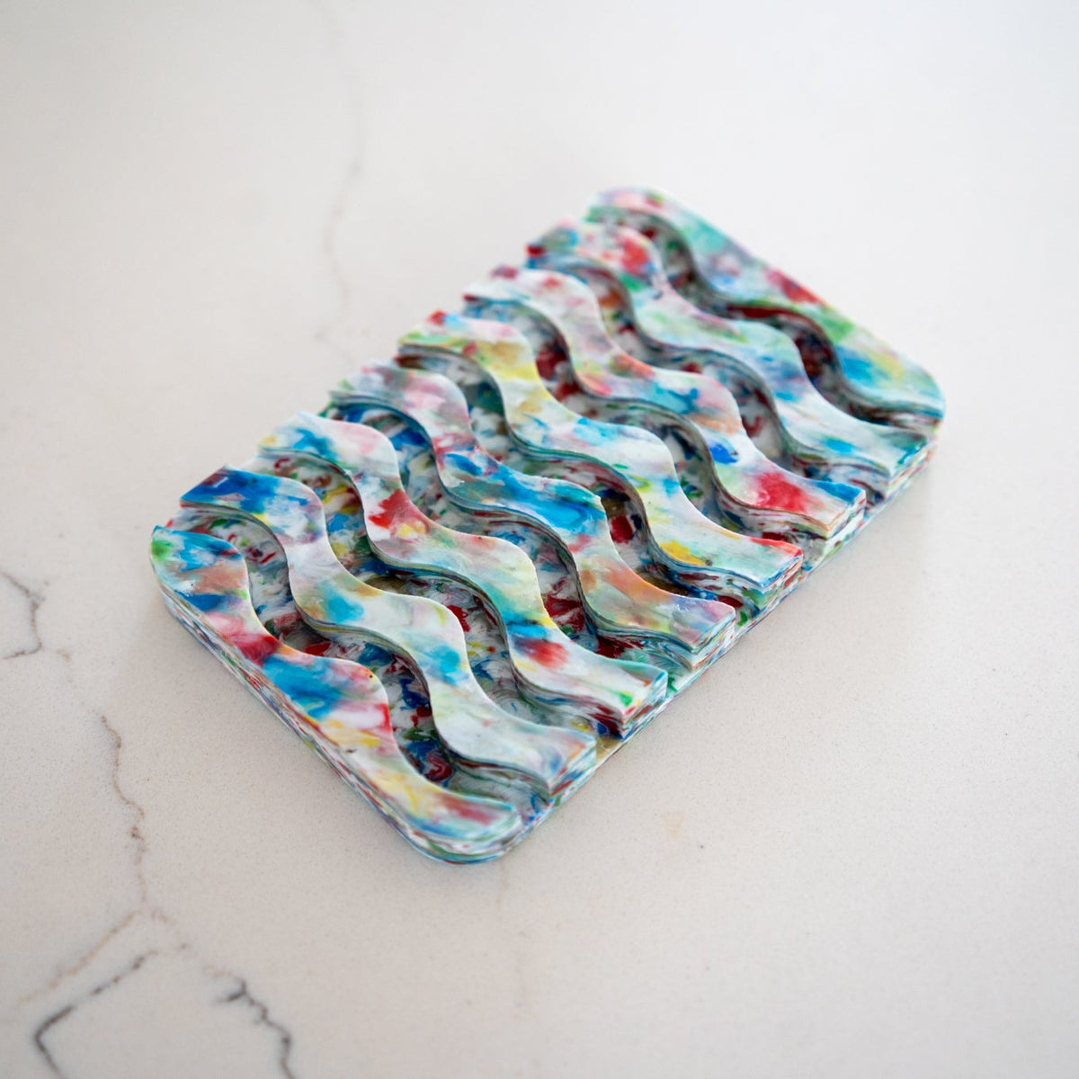 Tutti Frutti recycled plastic soap tray, Banish