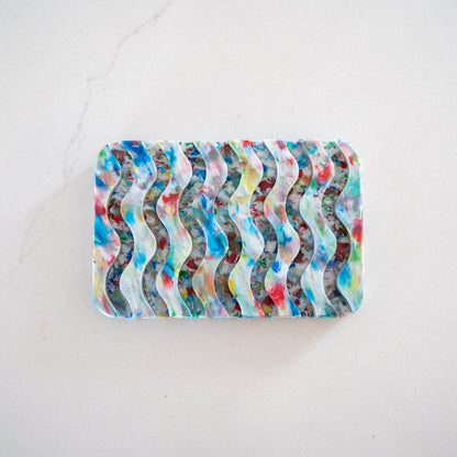 Tutti Frutti recycled plastic soap tray, additional view, Banish