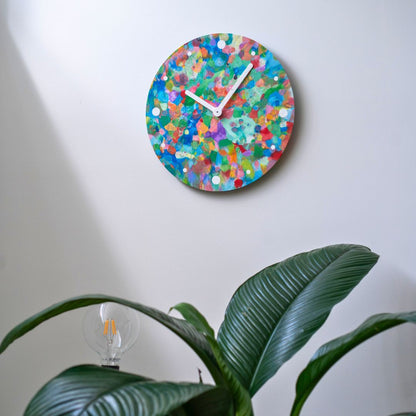 Limited Edition Recycled Plastic Wall Clock