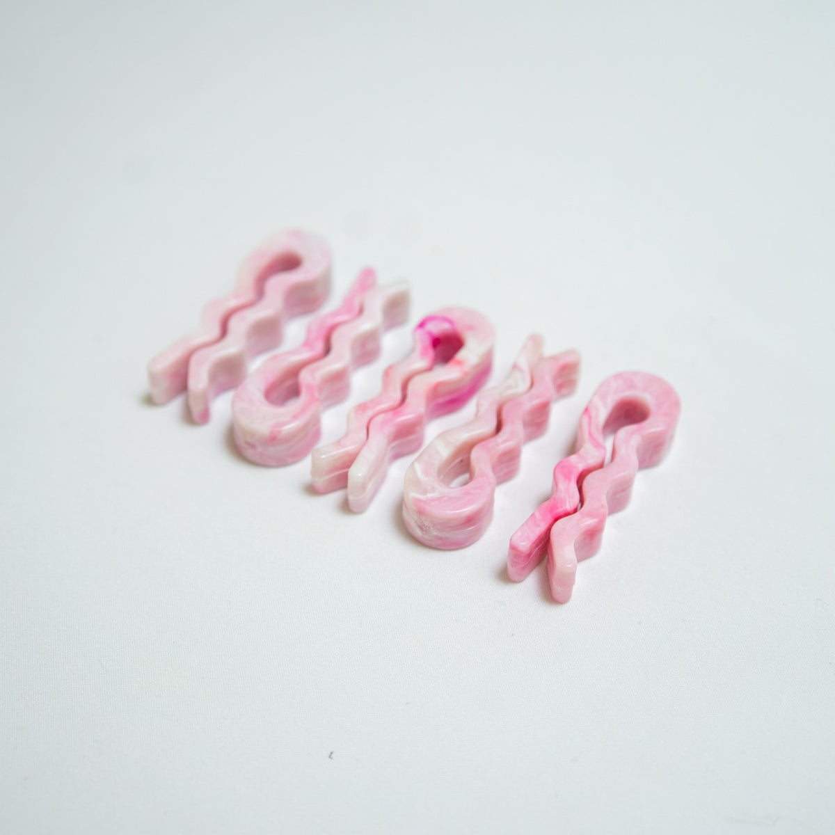 Recycled bag slides in Barbie Pink