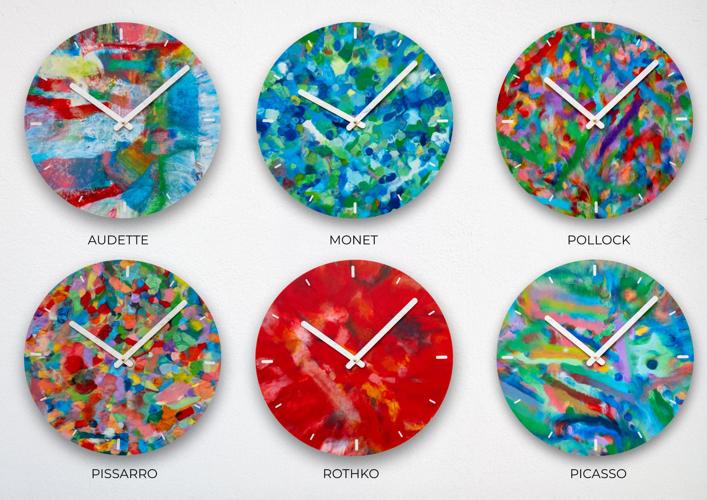 Limited Edition Recycled Plastic Wall Clock