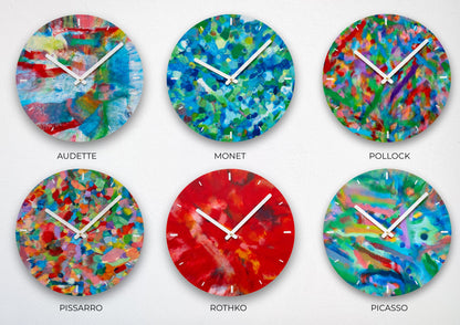 Limited Edition Recycled Plastic Wall Clock