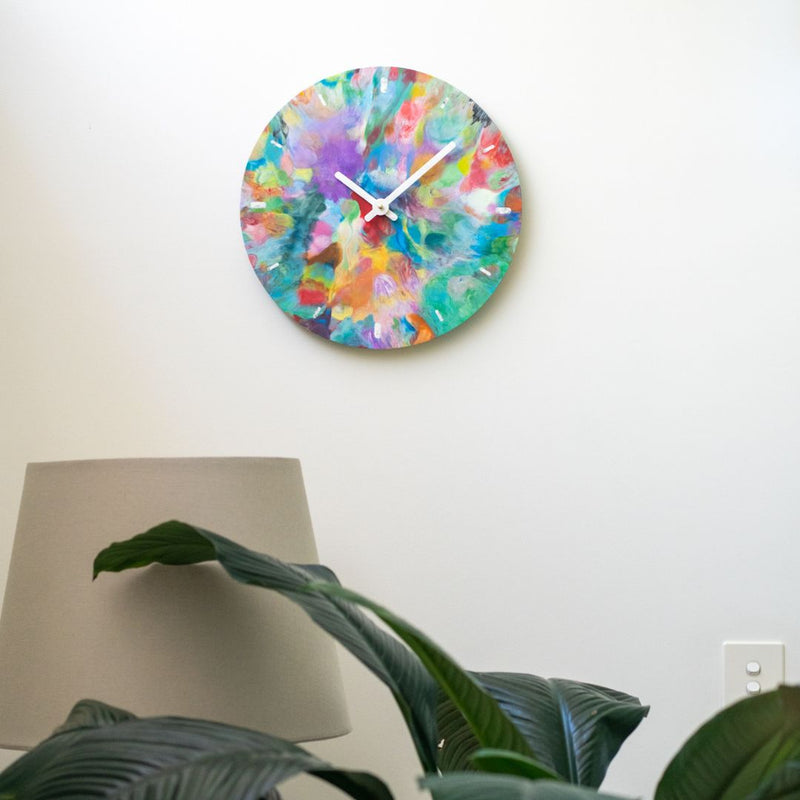 Limited Edition Recycled Plastic Wall Clock