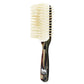 Big Removable Half-Rounded Brush with Long Pins - Rhodoid Black