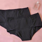 Quad Pack of Black Period Underwear in Ultra Absorbency