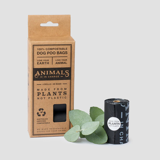 Compostable Plant Based Dog Poo Bags 2-pack