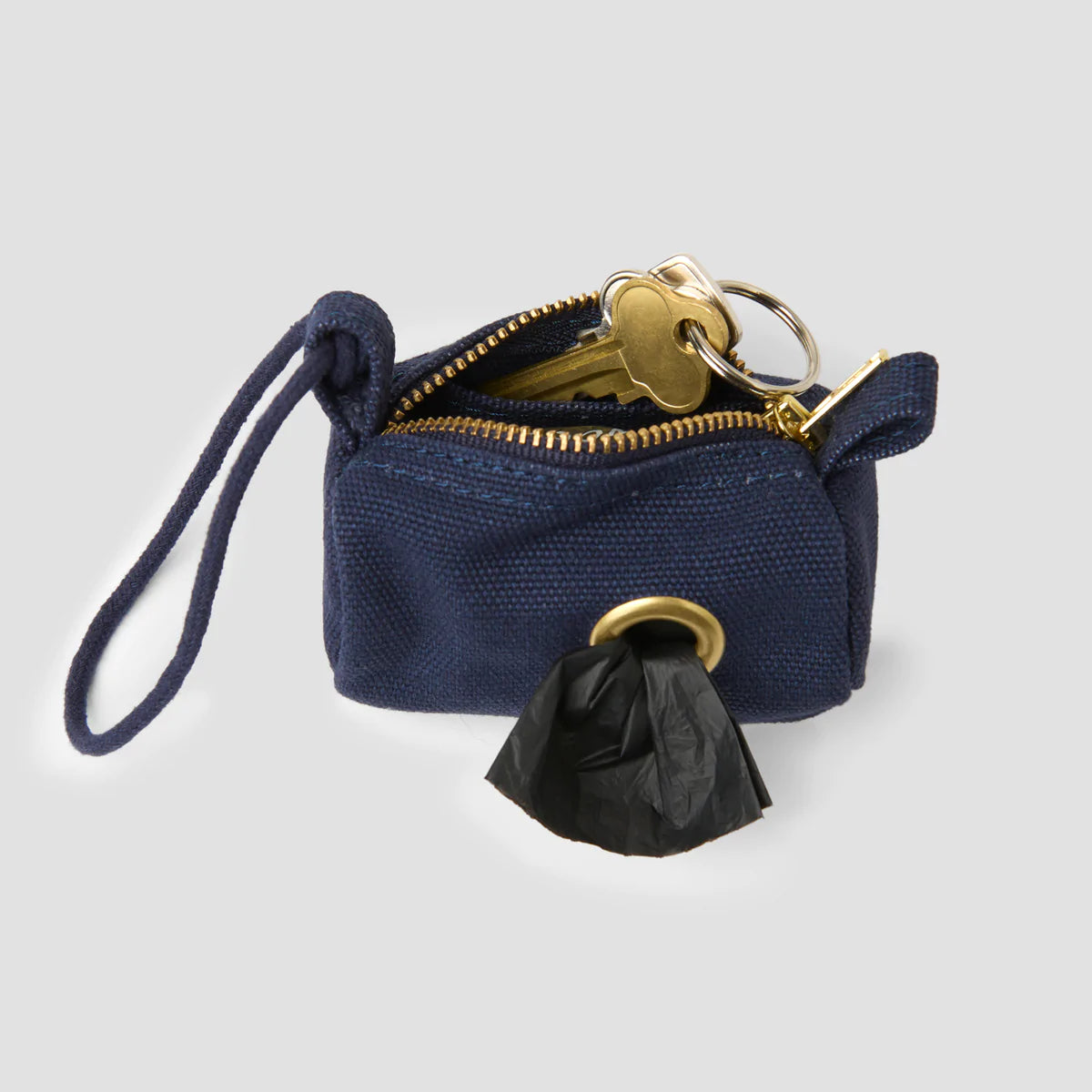 Organic Canvas Poo Bag Holder + Dog Poo Bags