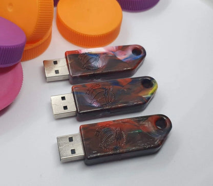 Recycled Plastic Flash Drive