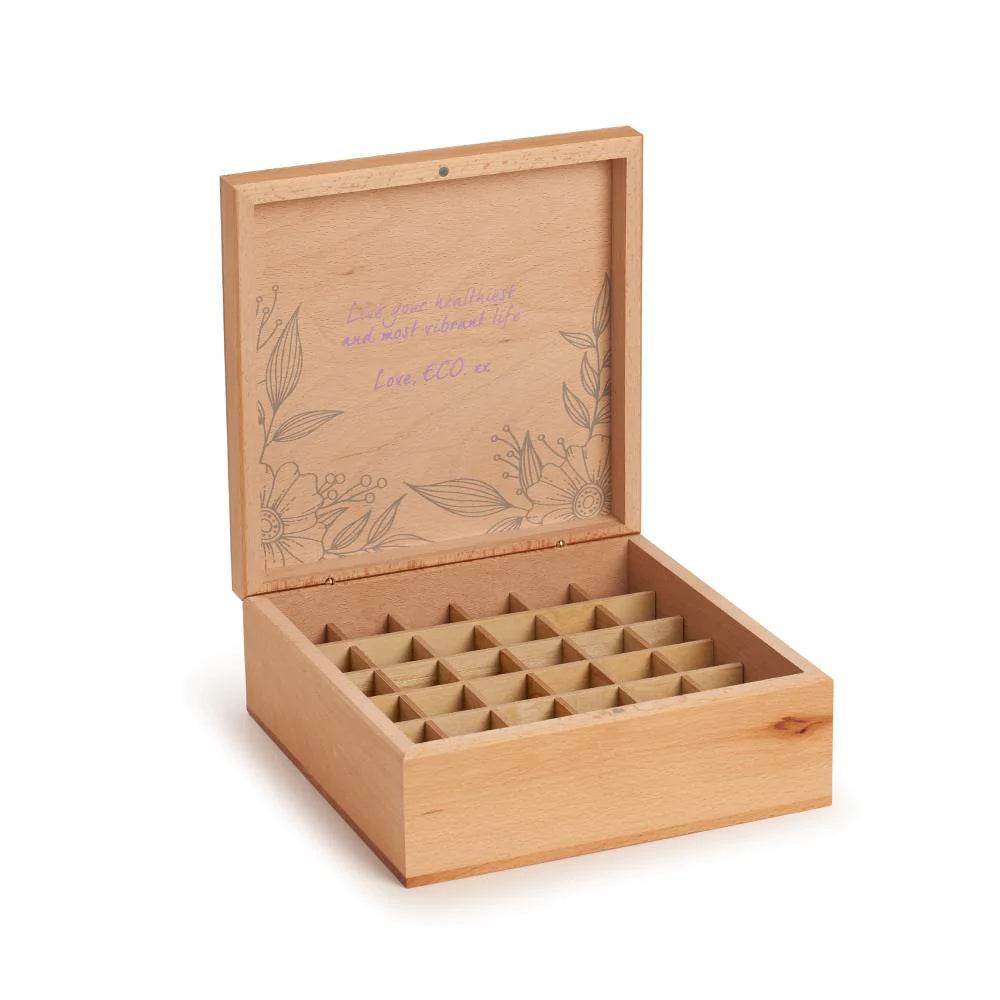 Wooden Essential Oil Box - Banish