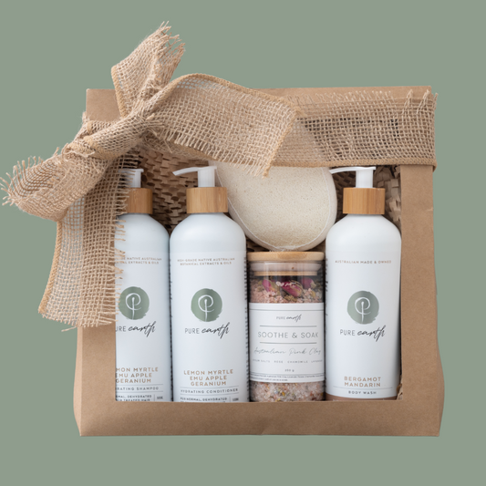 Sustainable Self-Care Gift Pack •  Australian Botanical Hair Duo & Lavender Body Wash • 500ml