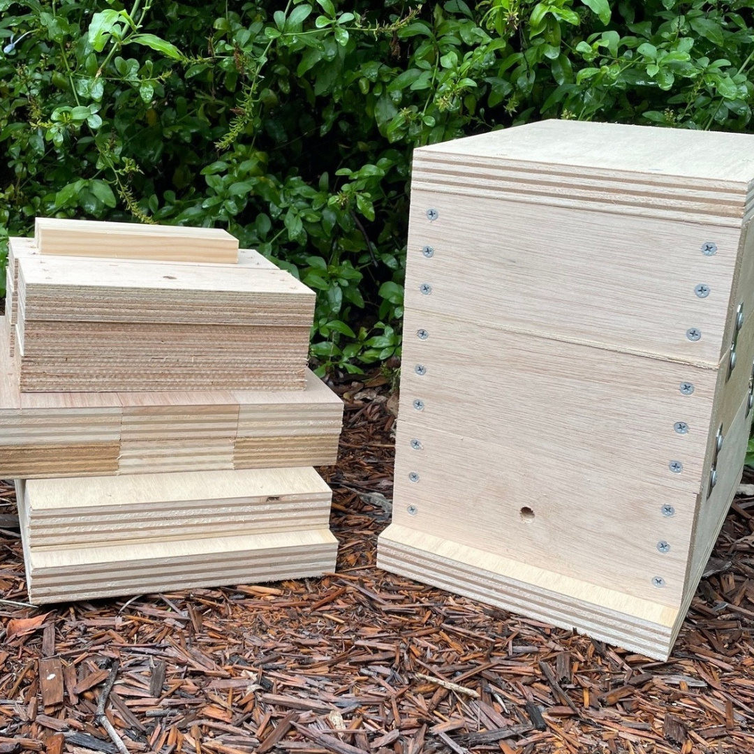 DIY Kit Honey Super Beehive Oath Box Stingless Australian Native Bee Hive