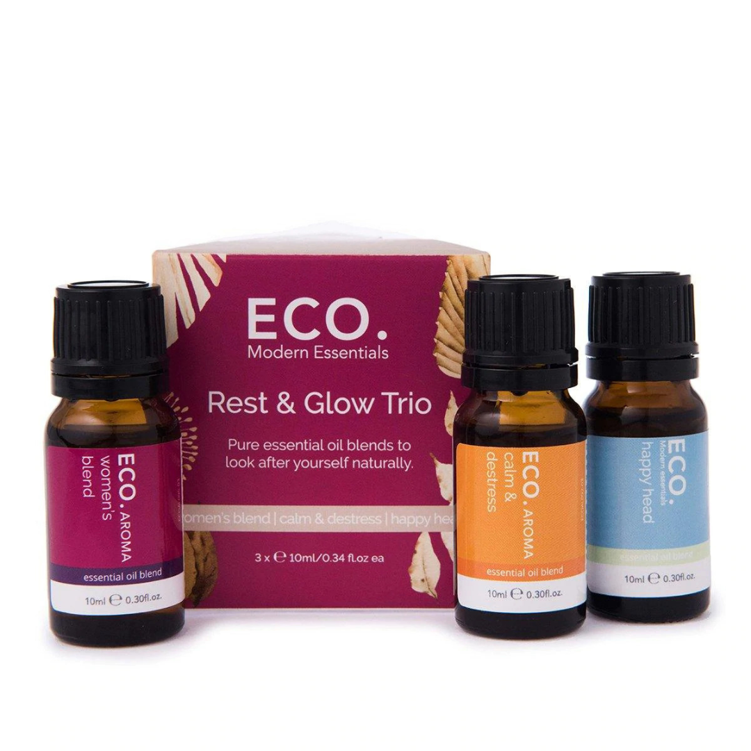 Rest & Glow Essential Oil Trio