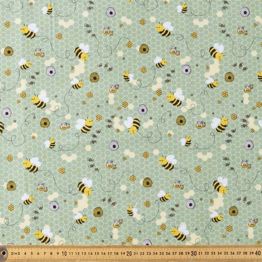 Unpaper Towels - Bees Flannel