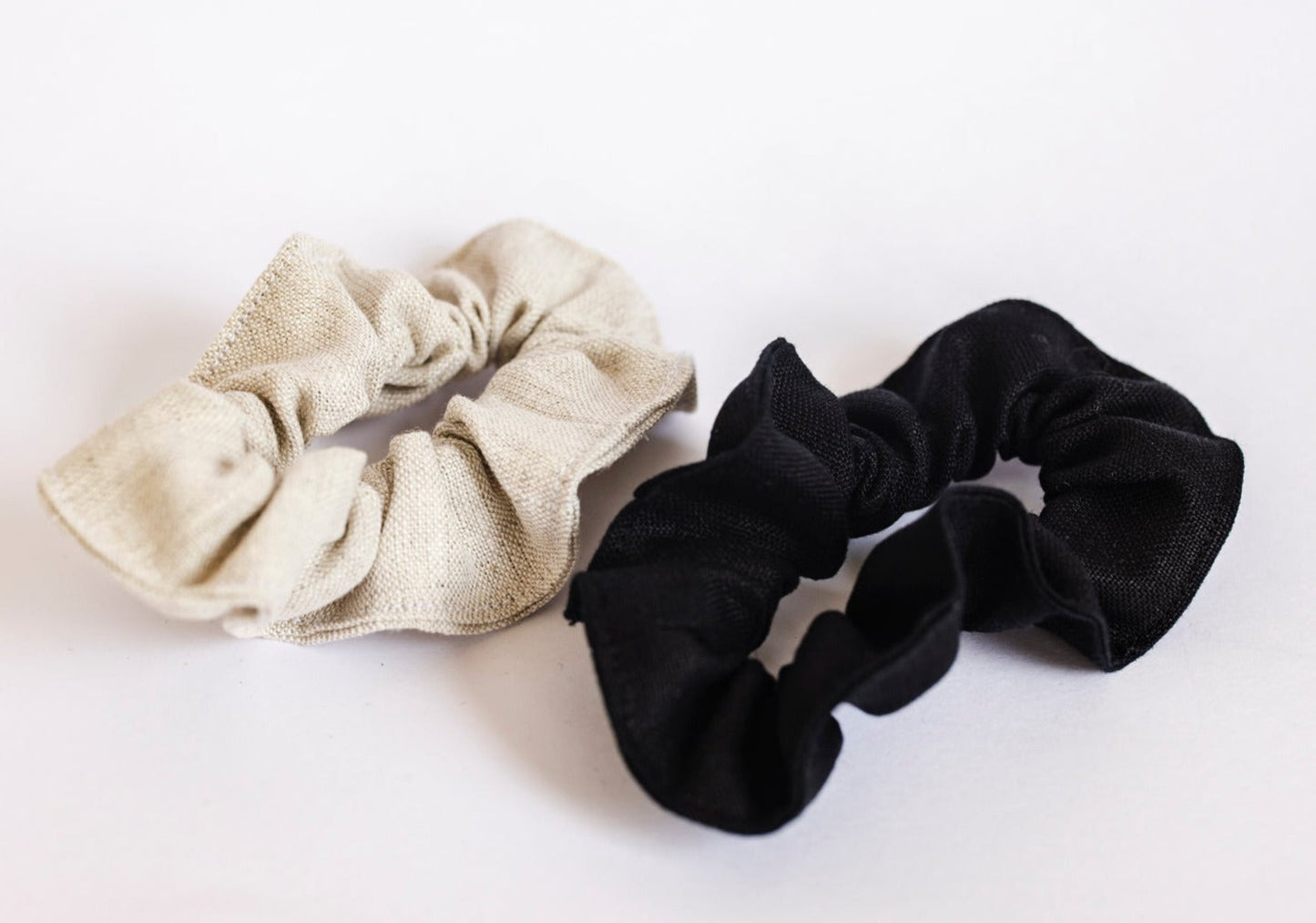 Eco Luxe Linen Hair Bands 2 Pack